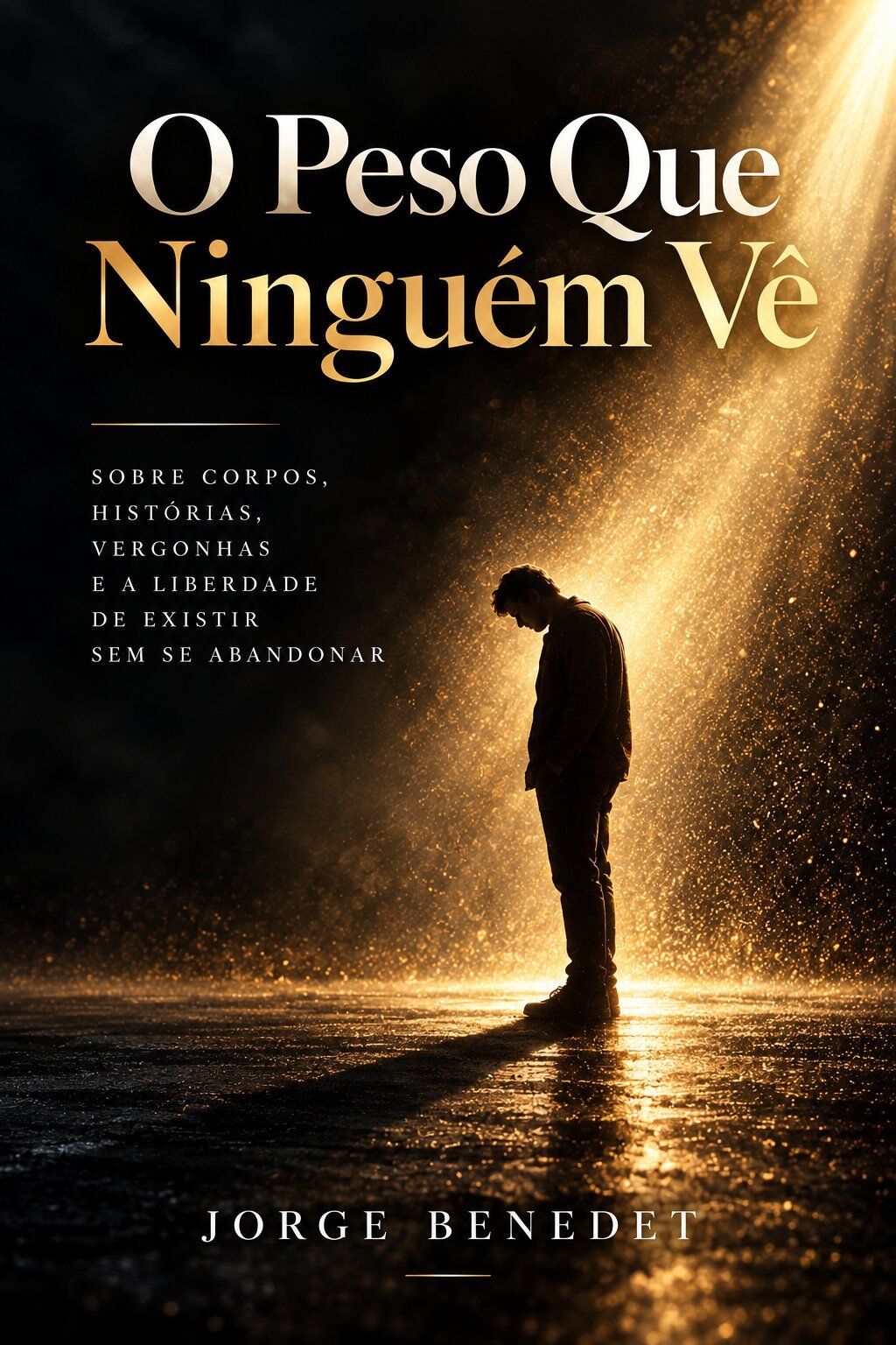 Capa de O Peso Que Ninguém Vê, de Jorge Benedet