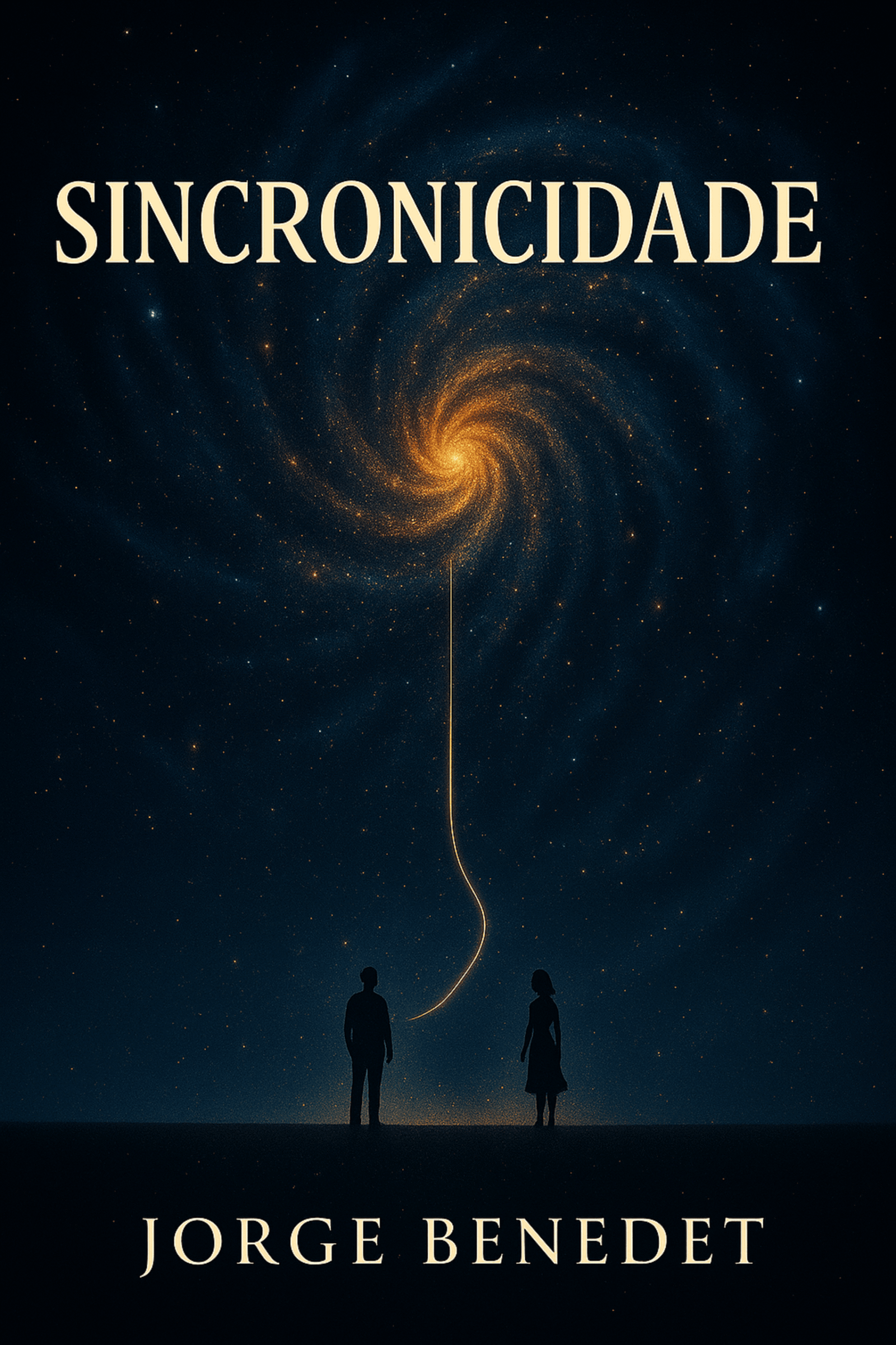 Capa de Sincronicidade, de Jorge Benedet