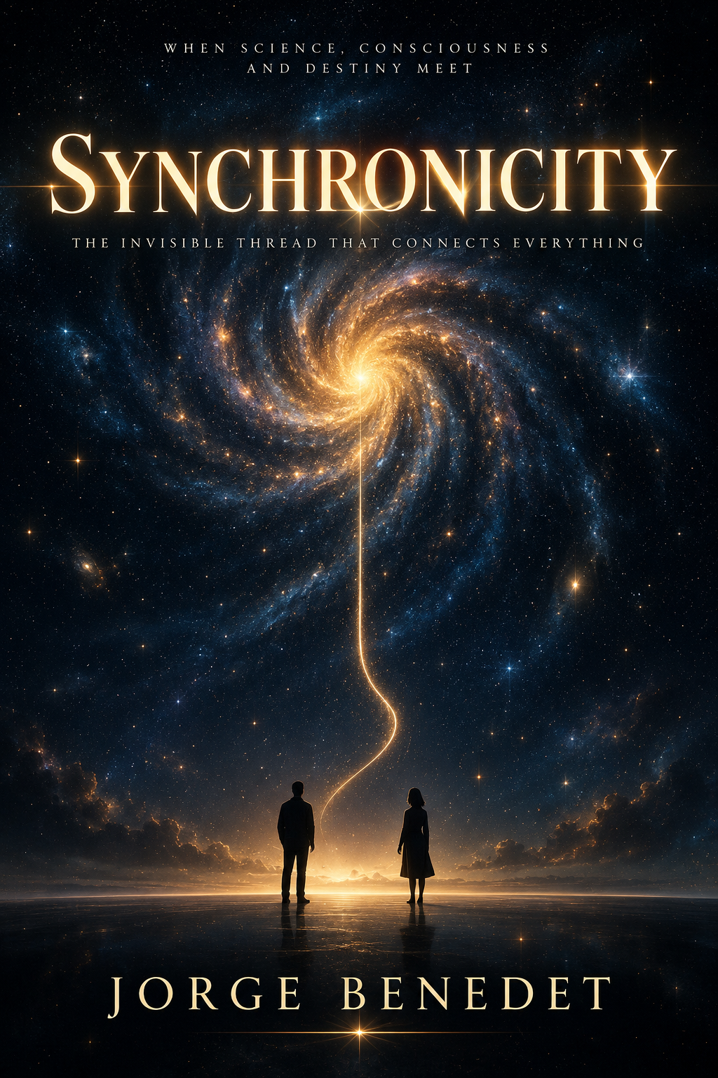 Cover of Synchronicity: The Invisible Line That Brought You Here by Jorge Benedet